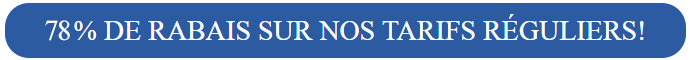 78% de rabais sur nos produits